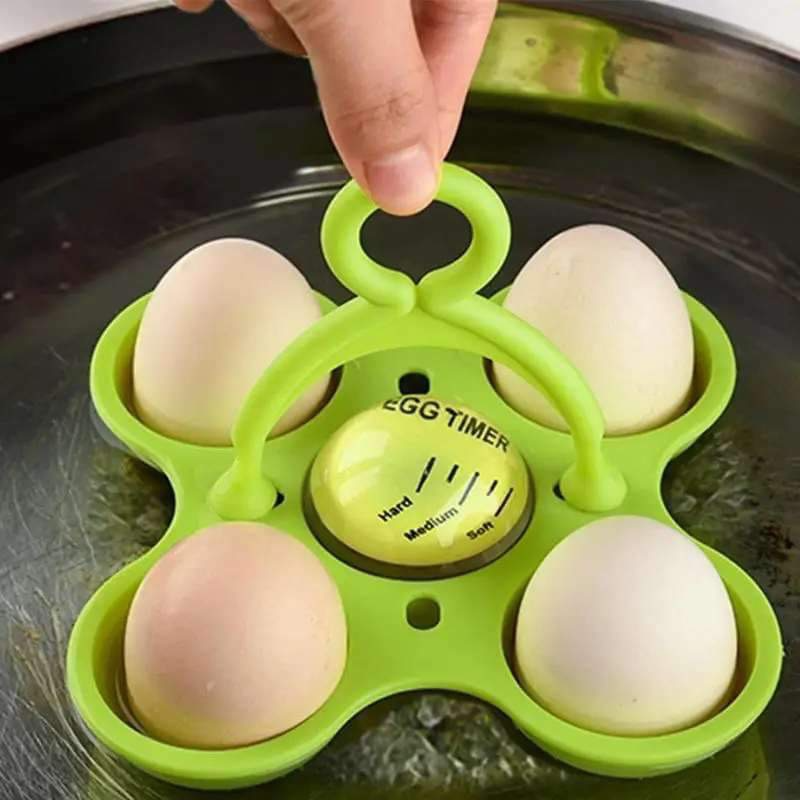 Egg timer egg cooker color changing steamed egg boiled