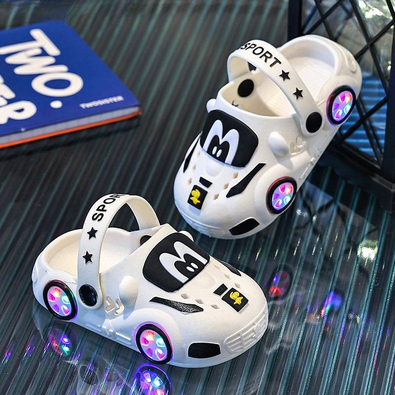 Lighting Car Design Baby Shoes
