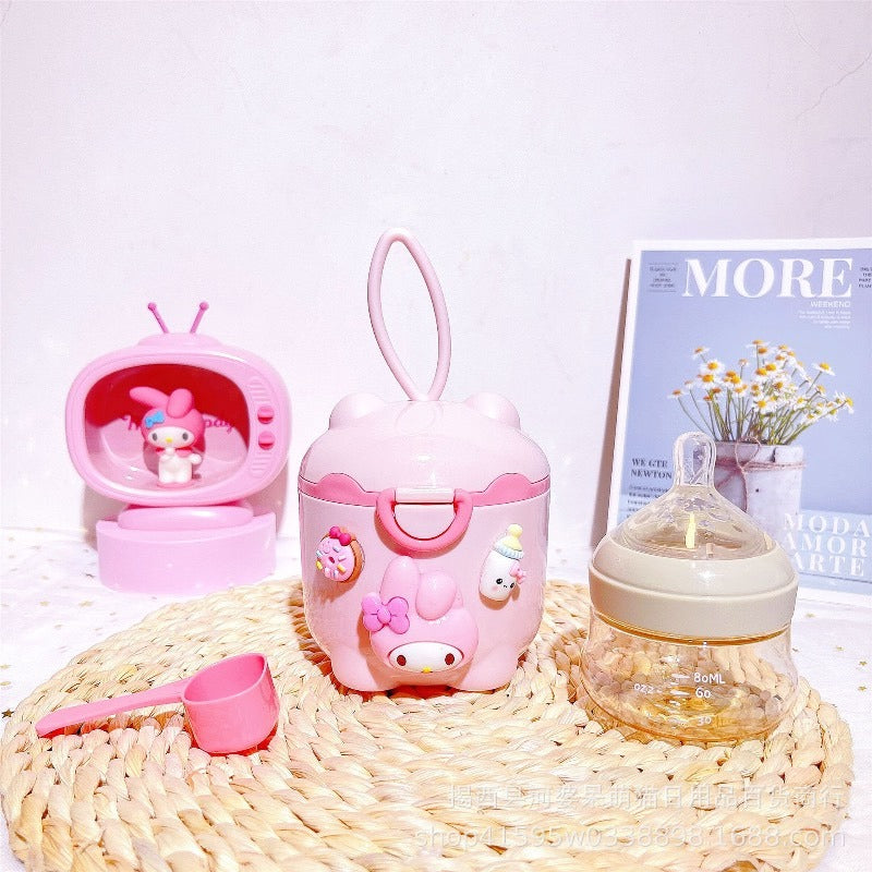 Baby food rice flour or milk powder storage box