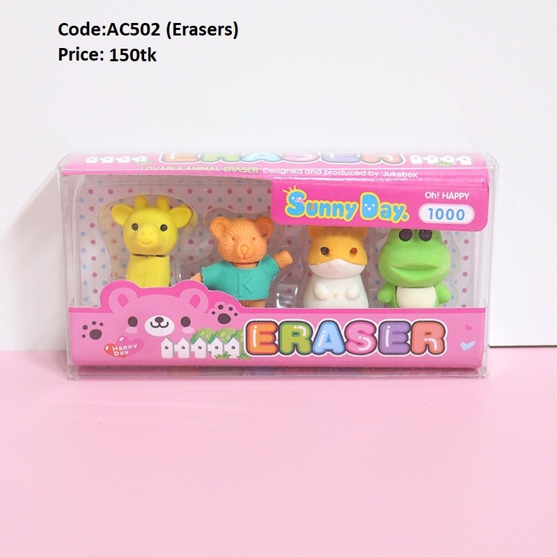 children's cartoon eraser 1box