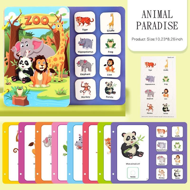 Montessori baby busy book