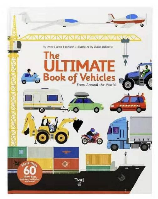 Three-dimensional mechanism fun popular science The Ultimate book of early childhood enlightenment education book