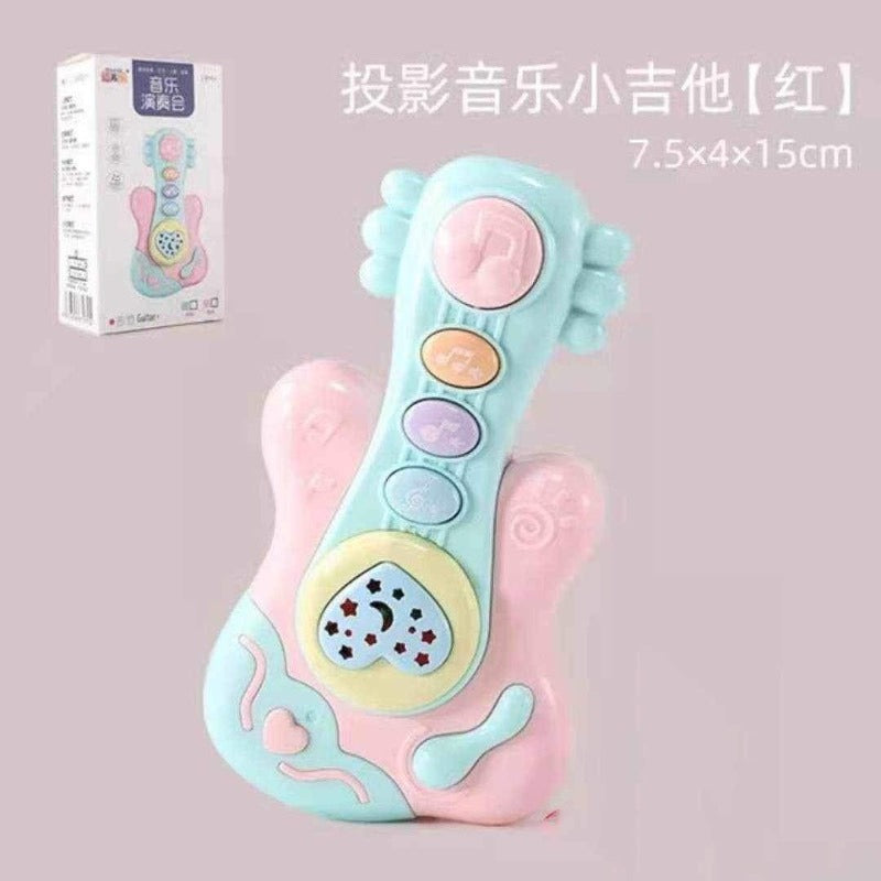 Light projection and musical early educational toys