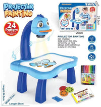 Children's projection drawing board learning early education drawing table