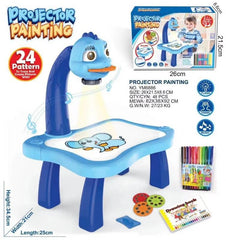Children's projection drawing board learning early education drawing table