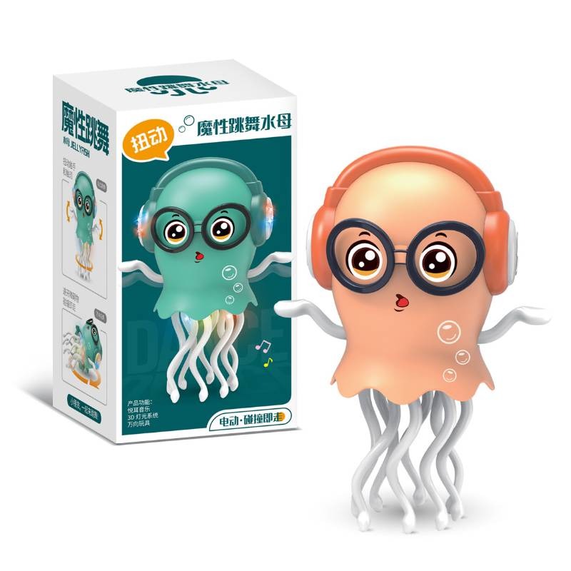 Musical Dancing and Lighting 3AA Battery operated Jelly Fish Toys