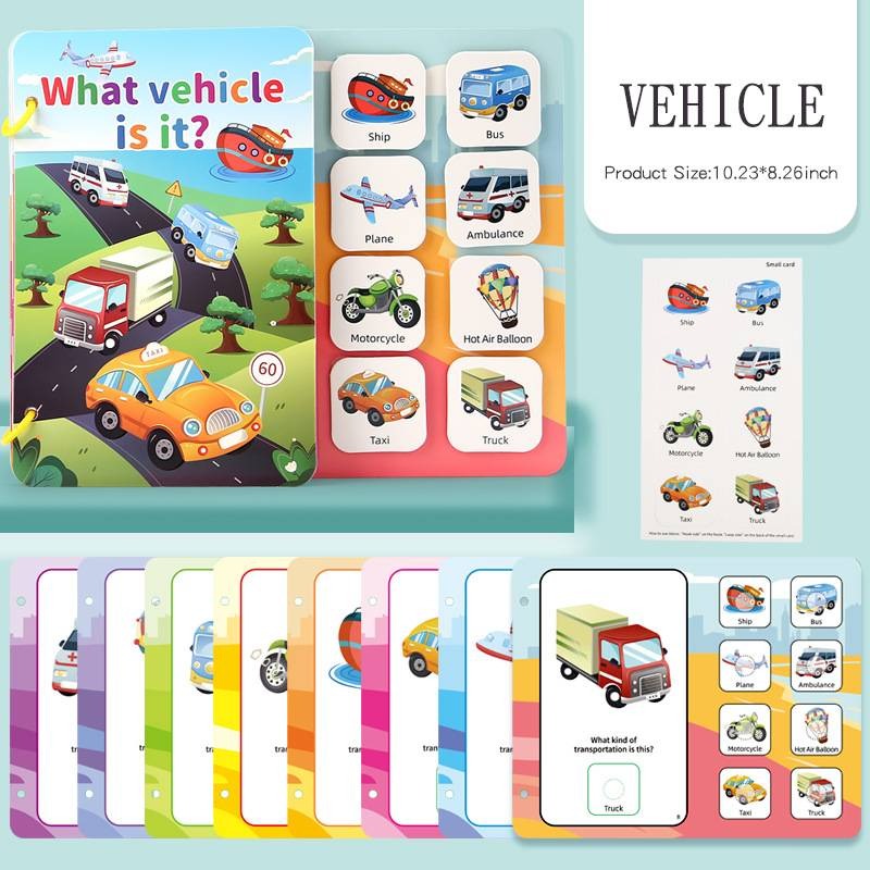 Montessori baby busy book
