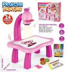 Children's projection drawing board learning early education drawing table
