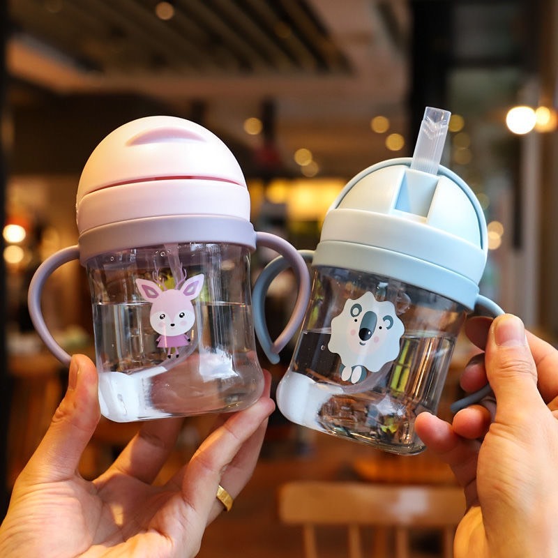 Children's water cup with straw 250ml