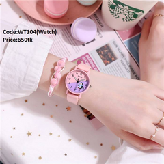 Cute Belt Baby Watch  With Bracelet