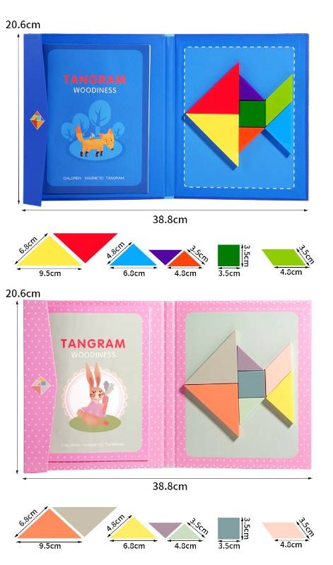Children’s Logical Thinking Tangram Puzzle Toy