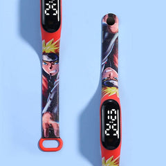 Cartoon Printed Belt Baby Watch