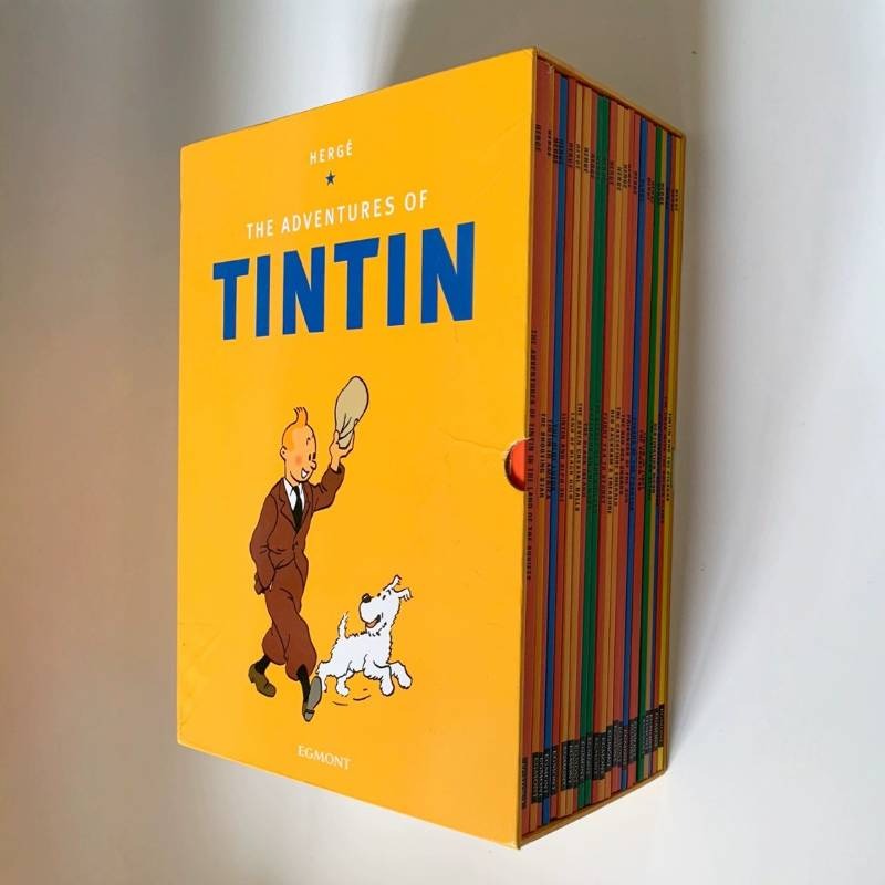 Gift box version The Adventures of Tintin 1-23 comic book version The Adventures of Tintin