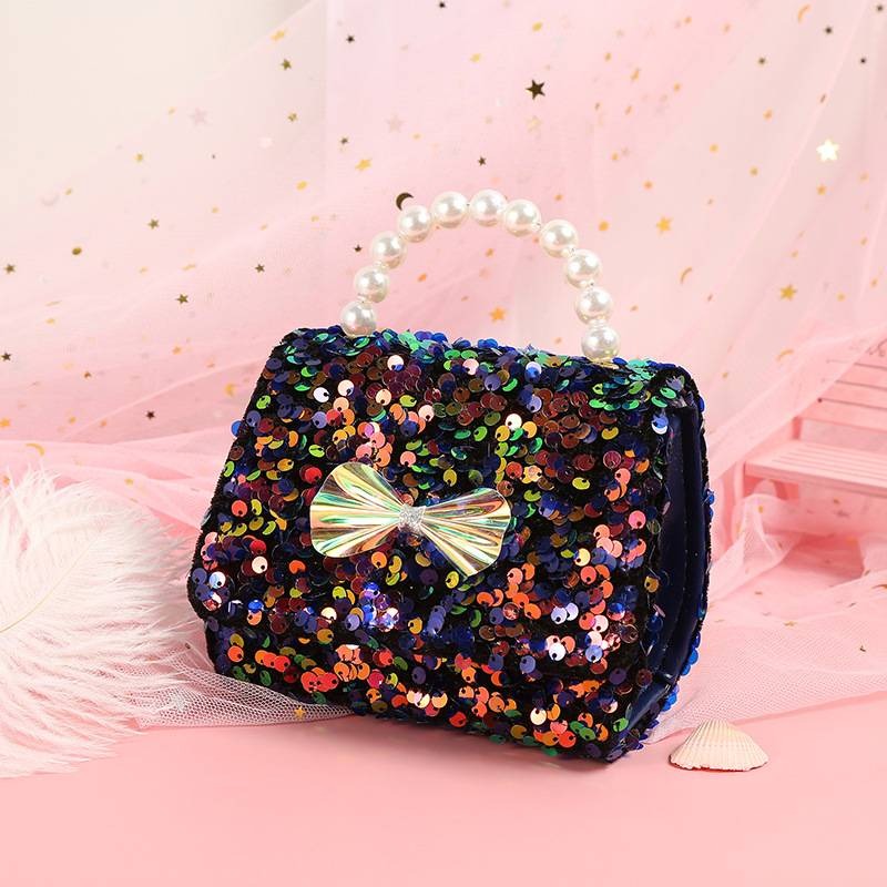 Little Girls Mini Sequin Purse