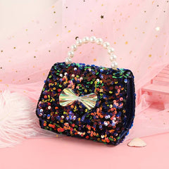 Little Girls Mini Sequin Purse