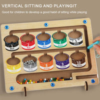 Color Matching Counting Puzzle Board (Montessori Toy)