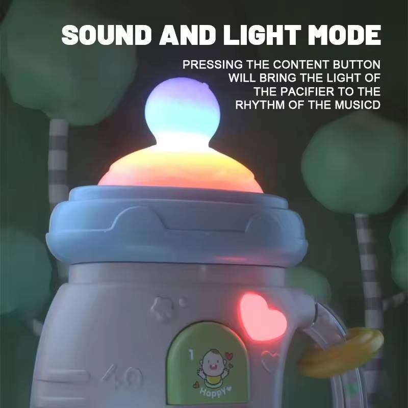 Baby Light & Music Soothing Rattle Toy (0–1 Year)