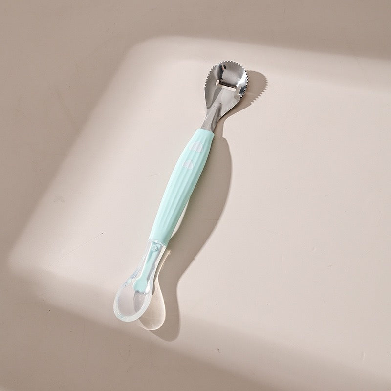 Baby food Fruit mud scraper supplement tool spoon