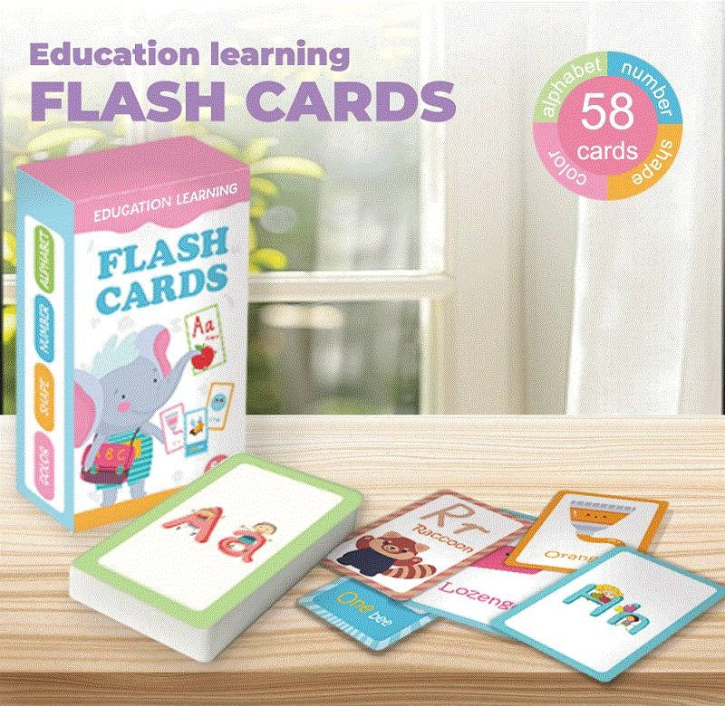Children’s Early Education Flash Cards