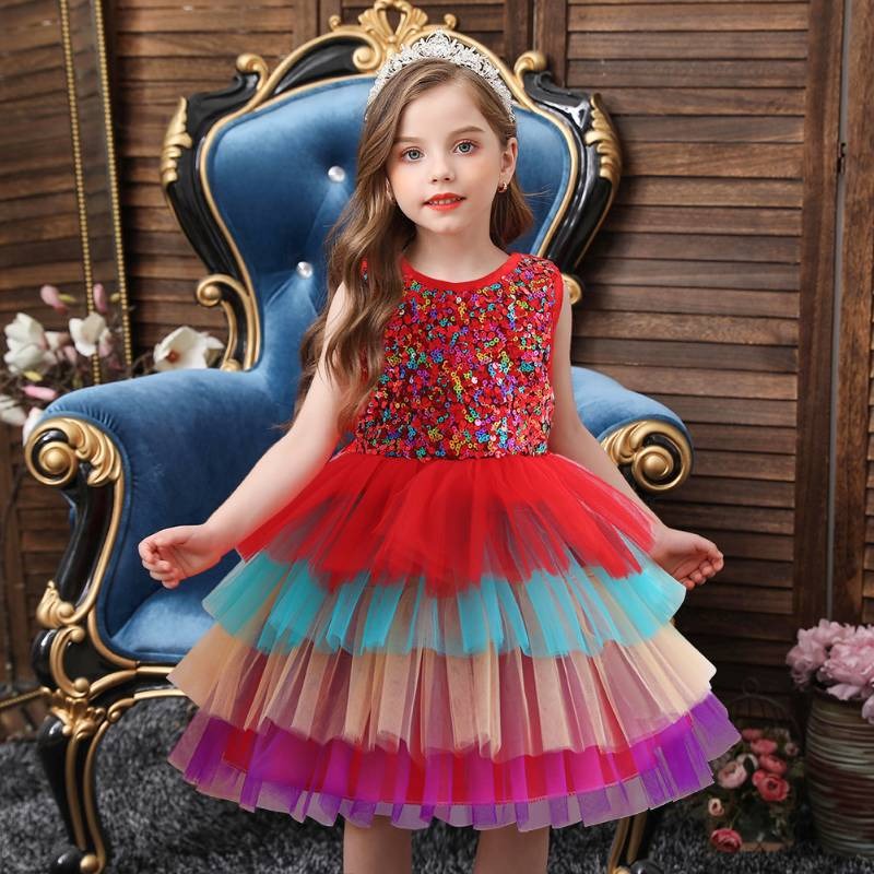 Girls Cute Party Dress ( 1-1.5 yrs )
