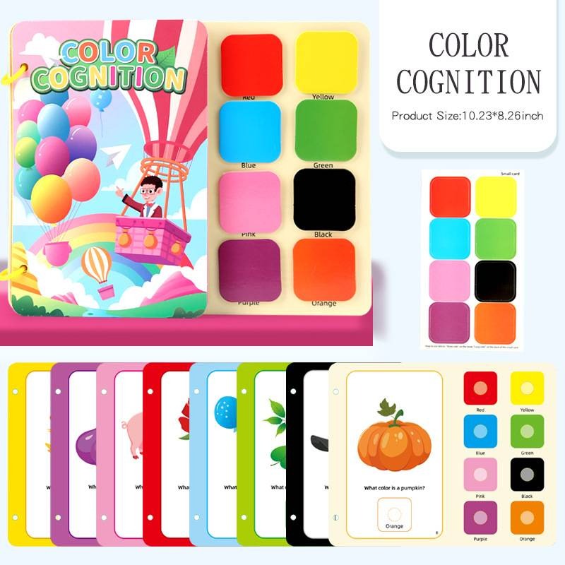 Montessori baby busy book