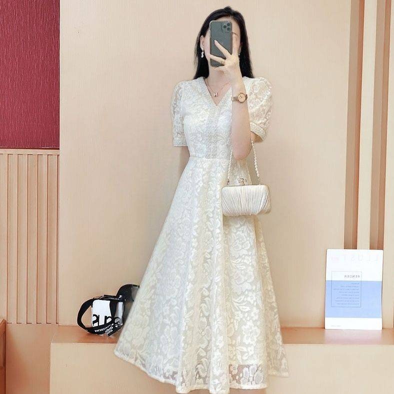 Elegant and Sophisticated lace Dress, New Summer 2026 Style