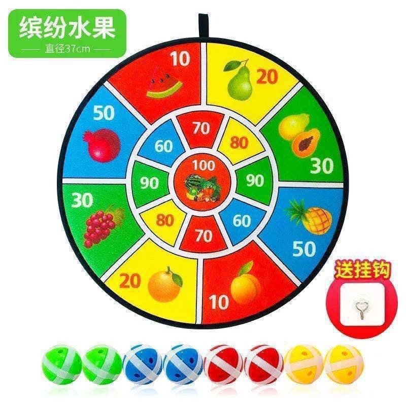 Throing dart ball /sticky ball