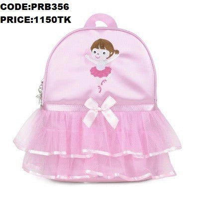 Children's bag girl cute pearl lace princess doll small backpack