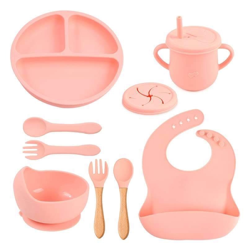 Baby Silicone Feeding Set