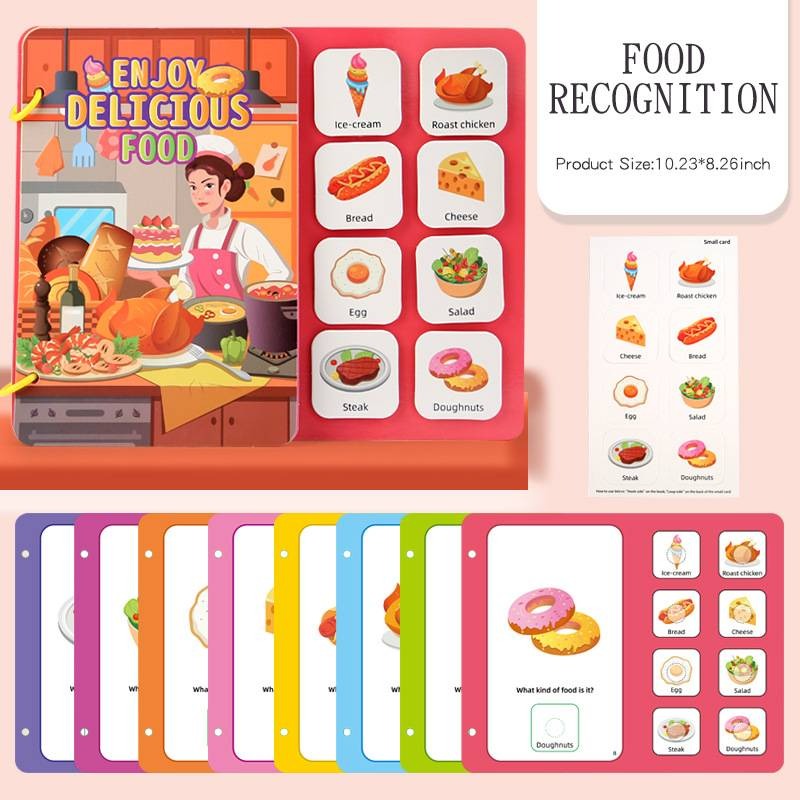 Montessori baby busy book