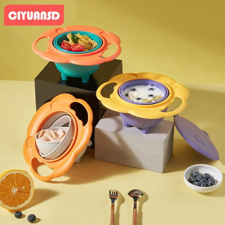 Children’s 360 degrees rotating bowl