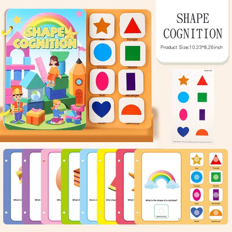 Montessori baby busy book