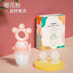 Baby Feeding Fruit Vegetable Bite Pacifier with 3 Silicone Heads Bangladesh