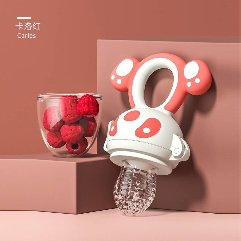 Food Feeder Fruit Pacifier: A Fresh Food Feeding Teether and Silicone Teething Toy for 6 To 12 Month Babies!