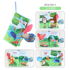 Baby cloth book for early learning