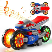 Cute Baby Bike Stunt Toy with Lighting and Sound Option