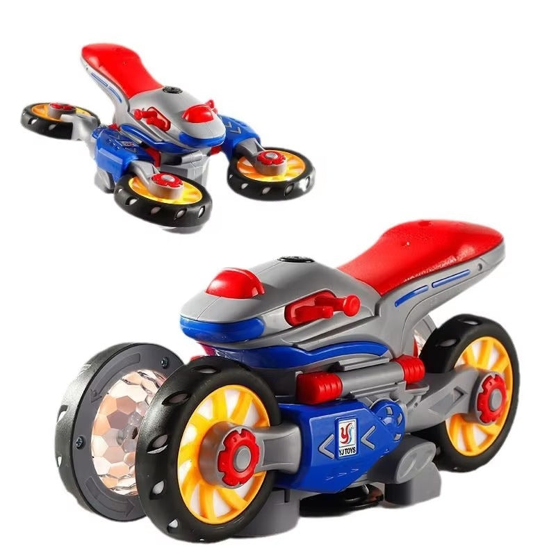 Cute Baby Bike Stunt Toy with Lighting and Sound Option