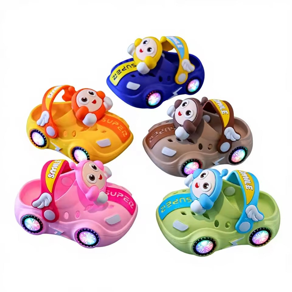Lighting Car Design Baby Shoes (Size 18–29)