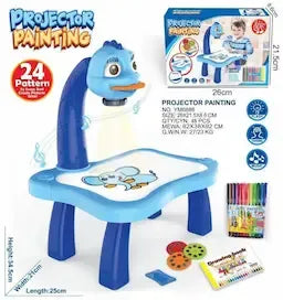 Children's projection drawing board learning early education drawing table