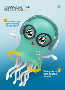 Musical Dancing and Lighting 3AA Battery operated Jelly Fish Toys