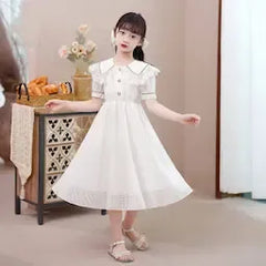 Sweet and Stylish Summer Dresses for Medium and Large Children
