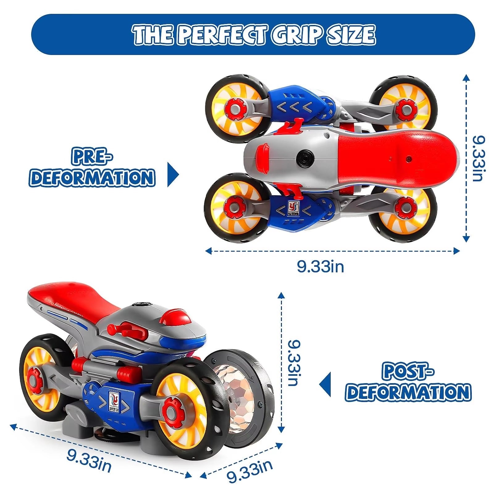 Cute Baby Bike Stunt Toy with Lighting and Sound Option