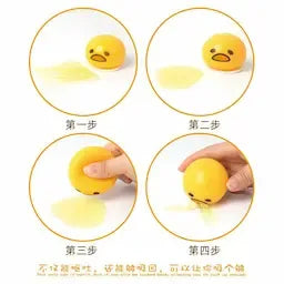 Funny Egg Yolk Toy, Stress Relief Toy