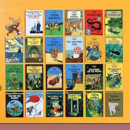 Gift box version The Adventures of Tintin 1-23 comic book version The Adventures of Tintin