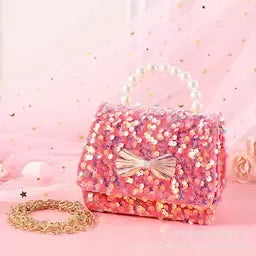 Little Girls Mini Sequin Purse