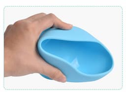 2PCS Baby Silicone Feeding Set (Plate + Bowl + Spoon)