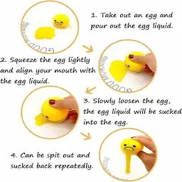 Funny Egg Yolk Toy, Stress Relief Toy