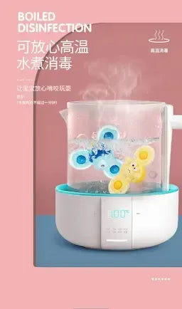 Baby spinning suction cup toy for early education puzzle