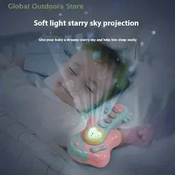 Light projection and musical early educational toys