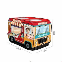 Children's tent indoor car playhouse toys boys and girls baby small house folding house(With 50 balls)